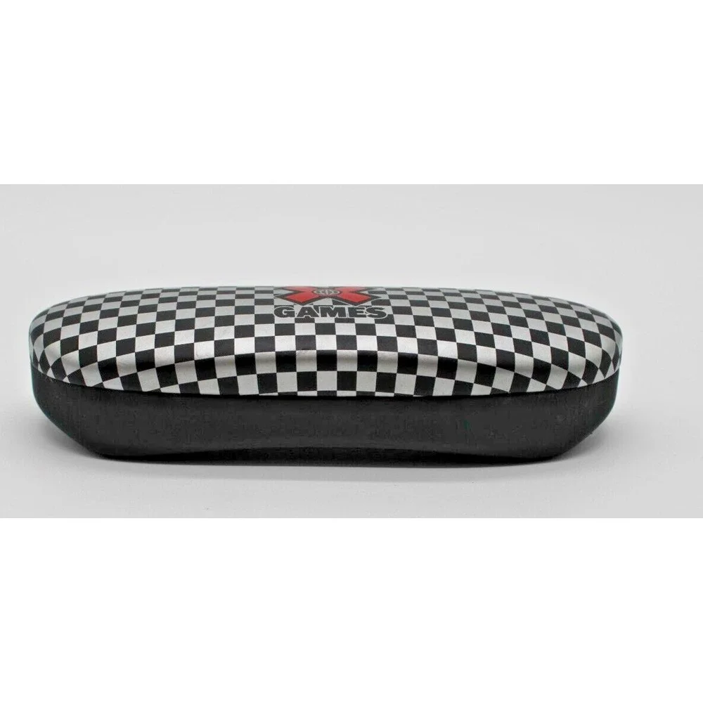 X-GAMES Eyeglasses Sunglasses Case, Clam-Shell Hard Case - Logo